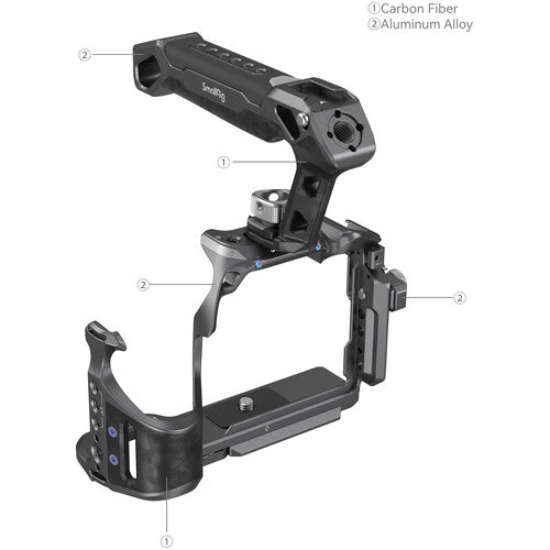 SmallRig Rhinoceros Basic Cage Kit for Sony a7R V, a7 IV & a7S III SmallRig Rhinoceros Basic Cage Kit for Sony a7R V, a7 IV & a7S III